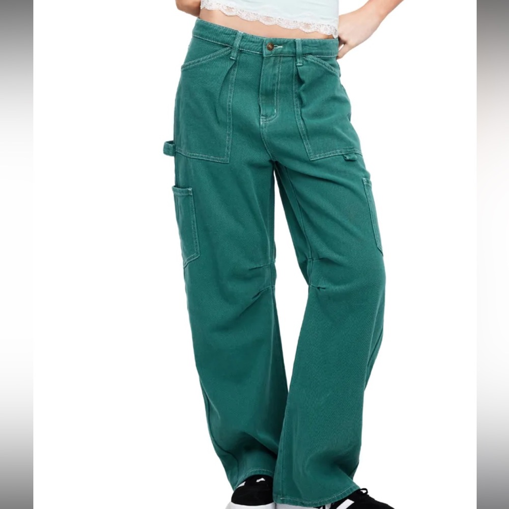 Lioness Miami vice forest green pants